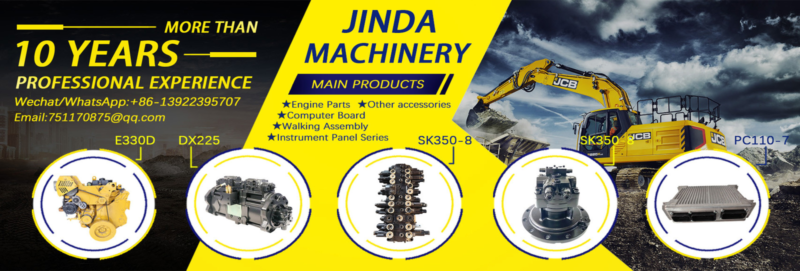 Excavator Engine Assembly And Spare Parts
