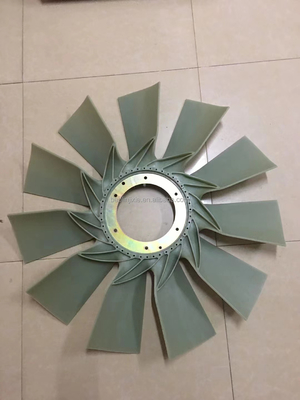 Construction Works Excavator Fan Blade Cooling 6 Holes 9 Fan for Volvo Ec700/Ec750 D16e