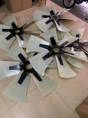 Construction Works Excavator Fan Blade Cooling 6 Holes 9 Fan for Volvo Ec700/Ec750 D16e