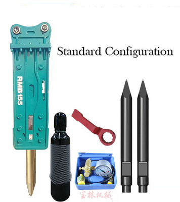Boost Productivity in Construction Works with RMB68 Hydraulic Breaker Hammer