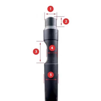 Construction Works 70mm Hydraulic Chisel Breaker for Excavator Diameter Drill Rod