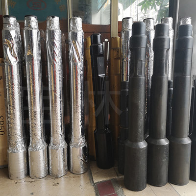 Advanced Heat Treatment Technology 75mm Excavator Hydraulic Breaker Drill Rod Chisel