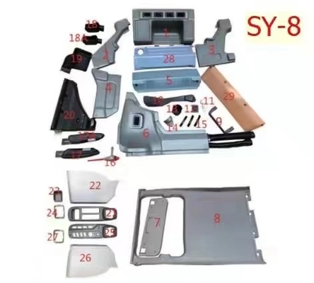 Komatsu PC200-8 PC300-8 Parts Excavator Full Interior Trim Panels