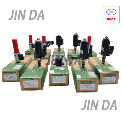 Volvo Kubota Caterpillar Excavator Solenoid Valve Spare Parts for Start Stop Valve Shipment DHL FEDEX TNT EMS UPS