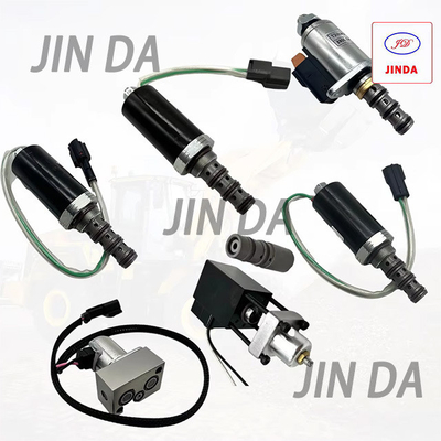 Volvo Kubota Caterpillar Excavator Solenoid Valve Spare Parts for Start Stop Valve Shipment DHL FEDEX TNT EMS UPS