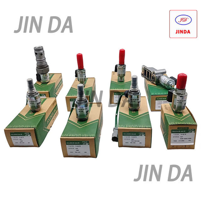Volvo Kubota Caterpillar Excavator Solenoid Valve Spare Parts for Start Stop Valve Shipment DHL FEDEX TNT EMS UPS