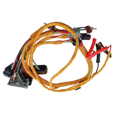 Top- Construction Machinery Excavator Diagnostic Cable Engine C6.4 Integrated Test Harness for E320C E320D Injector Harness