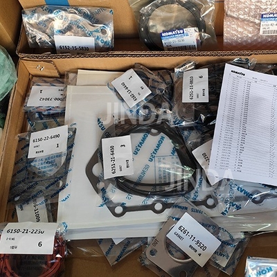 Komatsu PC400-8 PC450-8 Excavator Overhaul Gasket Kit Engine Overhaul Kit for Customer Requirements