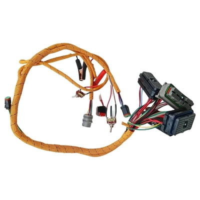 Top- Construction Machinery Excavator Diagnostic Cable Engine C6.4 Integrated Test Harness for E320C E320D Injector Harness